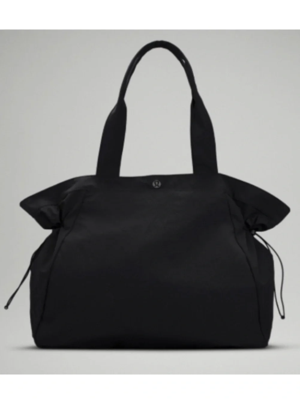 lululemon athletica Black Side Cinch Everyday shopper Tote bag large 18L